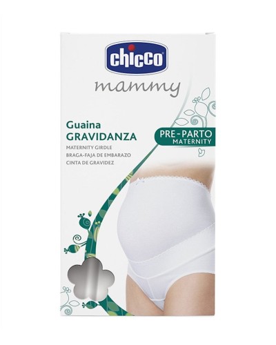 Bandaj-tuman Chicco Guaina Gravidanza Hamilələr üçün, ölçü 3, ağ