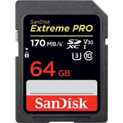 Карта памяти Sandisk 64GB SDXC class 10 UHS-I U3 Extreme Pro Карта памяти Sandisk 64GB SDXC class 10 UHS-I U3 Extreme Pro