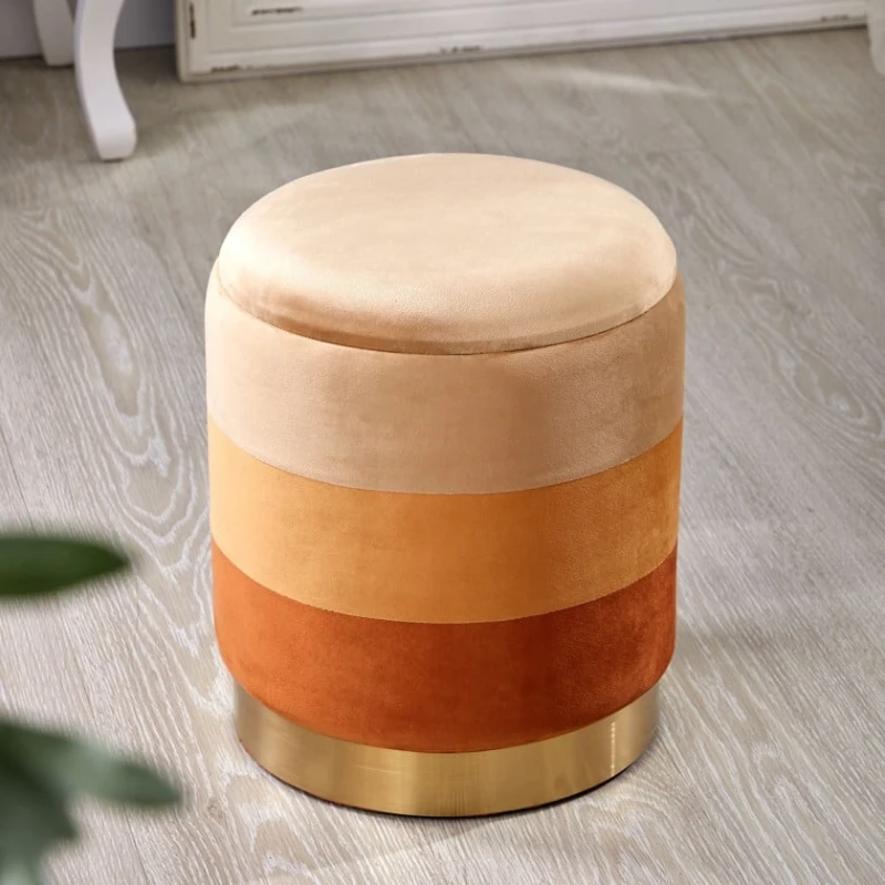 Пуфик 74, ткань, разноцветный, 40x35x35 см Пуфик 74, ткань, разноцветный, 40x35x35 см