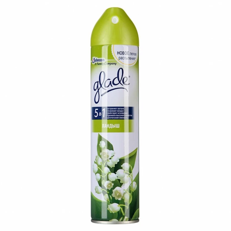 Aerozollu hava təravətləndiricisi Glade İnciçiçəyi 300 ml Aerozollu hava təravətləndiricisi Glade İnciçiçəyi 300 ml