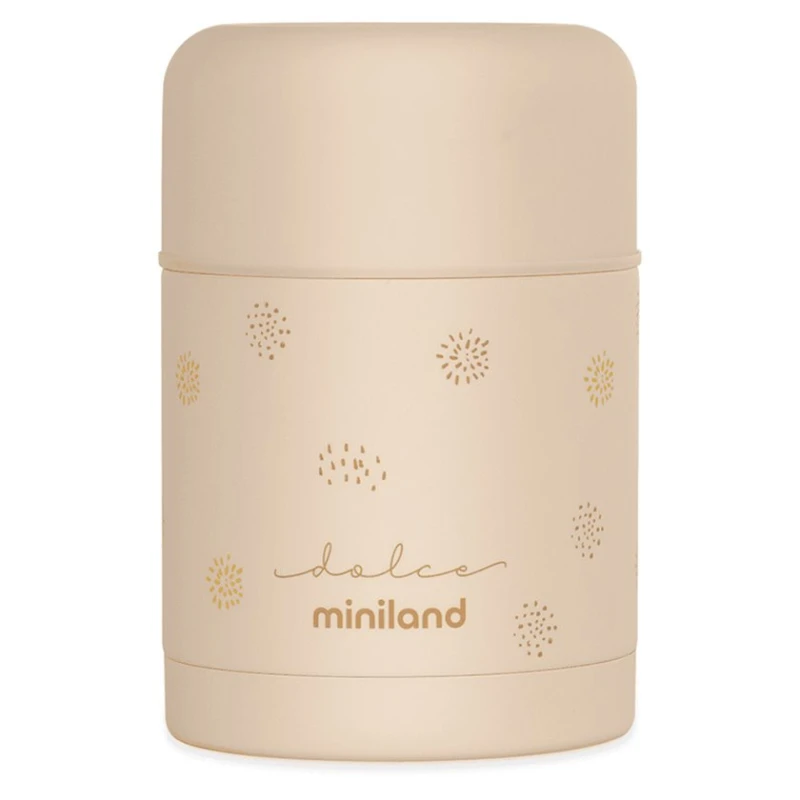 Термос для еды Miniland Vanilla, 600 мл, нержавеющая сталь Термос для еды Miniland Vanilla, 600 мл, нержавеющая сталь