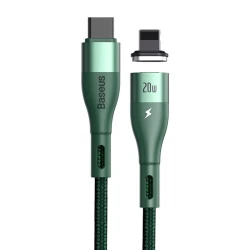 Кабель USB Baseus Zinc Magnetic Safe Fast Charging Data Cable Type-C to Lightning PD 20 W 2 м