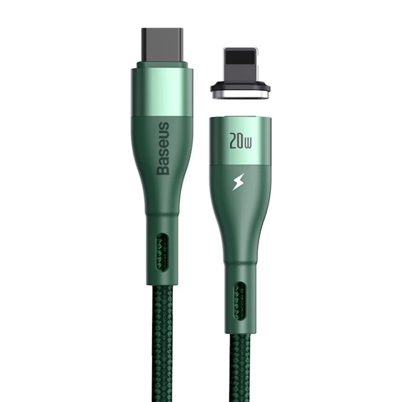 Кабель USB Baseus Zinc Magnetic Safe Fast Charging Data Cable Type-C to Lightning PD 20 W 2 м