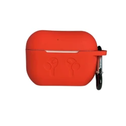 Чехол для Airpods Pro, силиконовый, красный Alo aks