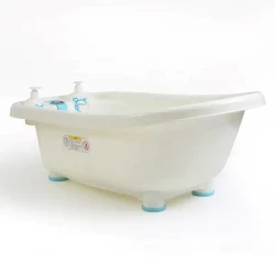 Ванночка для купания UM001000966, 0+, пластик, белая, 88x44x32 см Ванночка для купания UM001000966, 0+, пластик, белая, 88x44x32 см