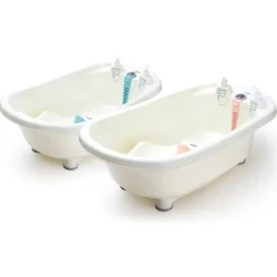 Ванночка для купания UM001000966, 0+, пластик, белая, 88x44x32 см Ванночка для купания UM001000966, 0+, пластик, белая, 88x44x32 см