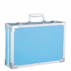 Набор для рисования, в металлическом чемодане, голубой Набор для рисования, в металлическом чемодане, голубой