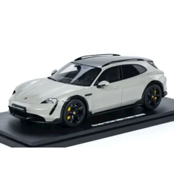 Игрушечная машинка GT Spirit Diecast Porsche Taycan Turbo S Cross Turismo, серый