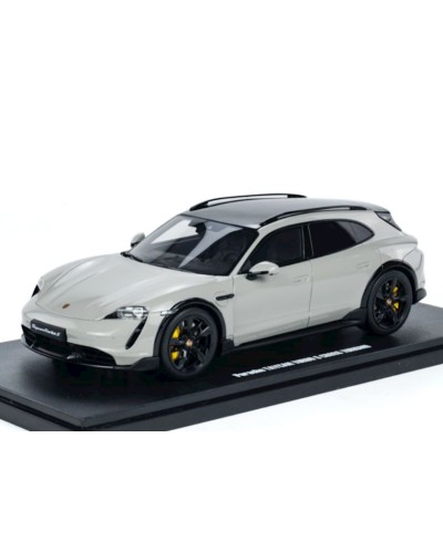 Oyuncaq maşın GT Spirit Diecast Porsche Taycan Turbo S Cross Turismo, boz