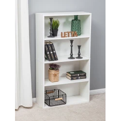 Полка напольная Letta, белая, ЛДСП, 107x24x60 см Полка напольная Letta, белая, ЛДСП, 107x24x60 см