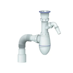 Сифон Unicorn A320V для раковины, белый