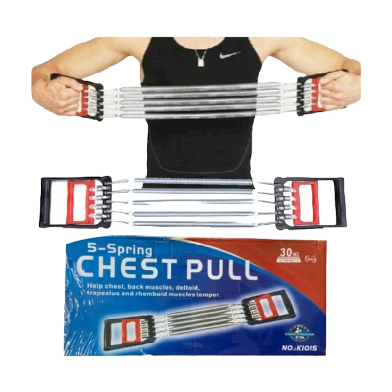 Эспандер с 2 функциями, серебристый/черный