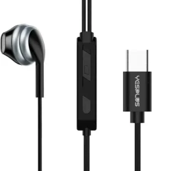 Simli qulaqlıq Yesplus YS-317 Black