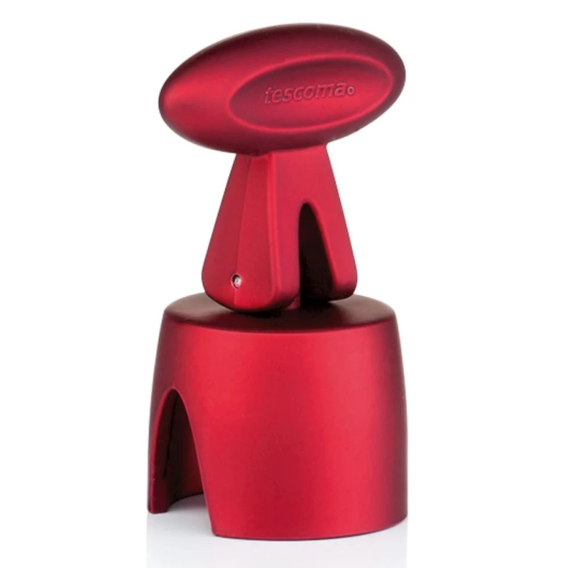 Şərab şüşəsi üçün tıxac Tescoma, plastik, qırmızı