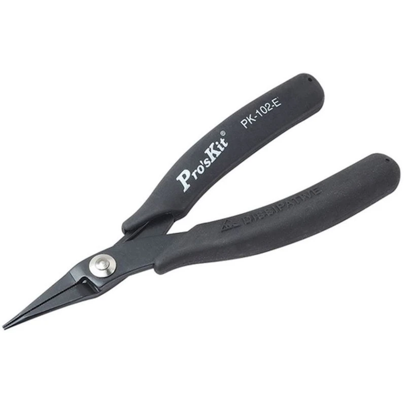 Antistatik uzunağız kəlbətin Pro'sKit 1PK-102-E, 145 mm