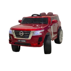 Uşaq elektrik avtomobili Nissan Patrol ST6288-RED