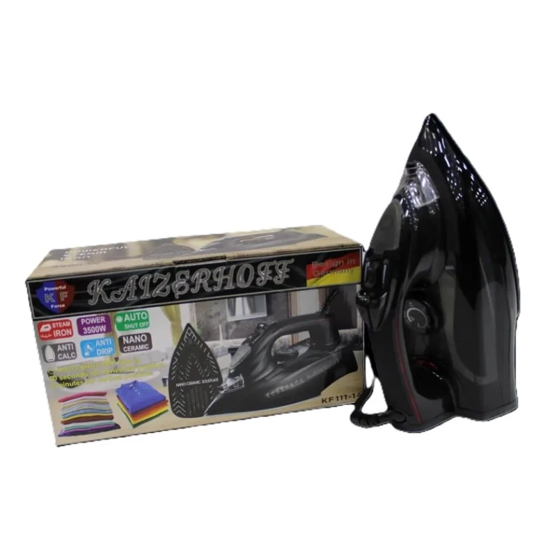 Ütü Kaizerhoff KF-111-14 Black Ütü Kaizerhoff KF-111-14 Black