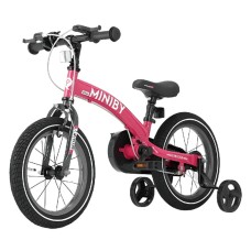 Uşaqlar üçün velosiped Qplay MinBy CB01-1, çəhrayı, 3+ yaş