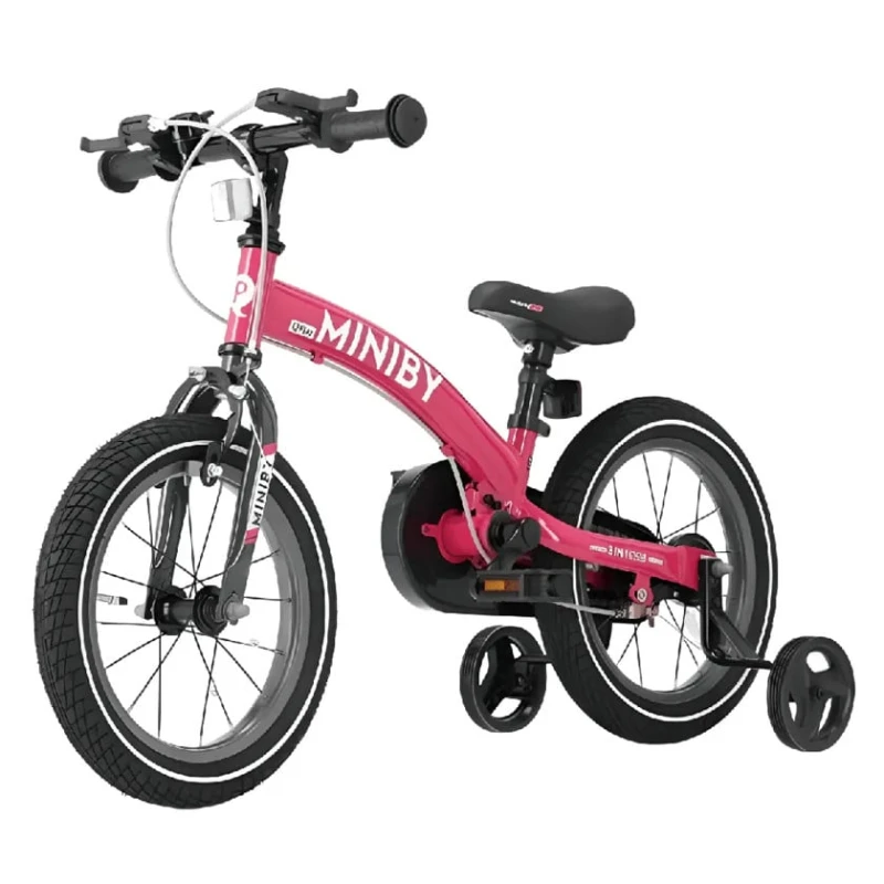 Uşaqlar üçün velosiped Qplay MinBy CB01-1, çəhrayı, 3+ yaş