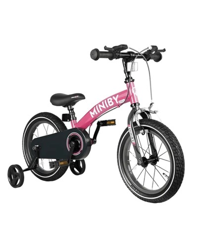 Uşaqlar üçün velosiped Qplay MinBy CB01-1, çəhrayı, 3+ yaş