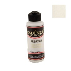Akril boya Cadence Premium Acrylic Paint 6490 Warm White, isti ağ 120 ml