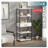 Стеллаж Marina 3563_LetSpringCSStelArnoBWh, ЛДСП-Loft, 146.6x33.7x60 см, белый
