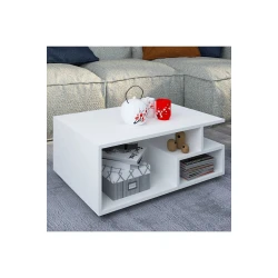 Jurnal masası Banrool ev_12551125, LDSP, ağ, 80x50x38 sm