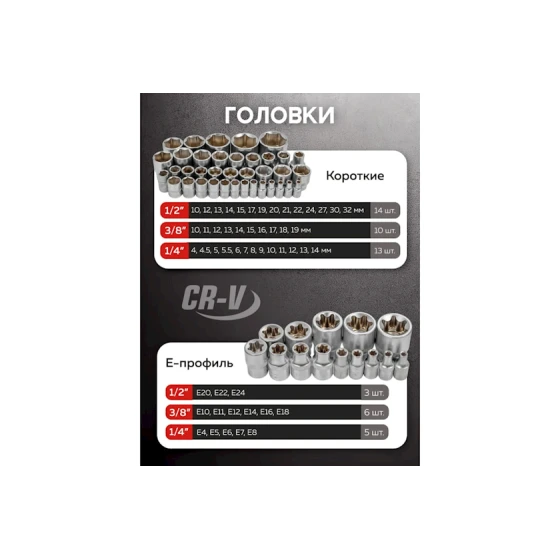 Набор инструментов Disen DS-38841, 216 предметов