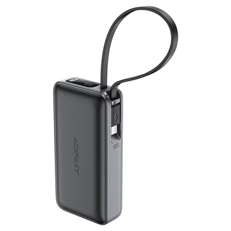 Внешний аккумулятор Acefast M7 10000 mAh Black Внешний аккумулятор Acefast M7 10000 mAh Black