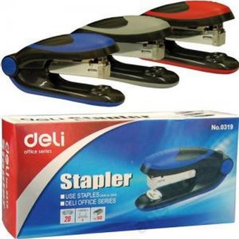 Степлер Deli E0319, 26/6, до 25 листов, в ассортименте Степлер Deli E0319, 26/6, до 25 листов, в ассортименте