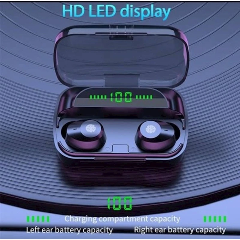 Simsiz qulaqlıq M5 TWS Black