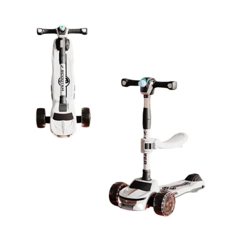 Скутер Maseratti White, 3+ лет Скутер Maseratti White, 3+ лет