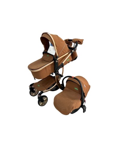 Uşaq arabası Kidilo G600-C, qəhvəyi