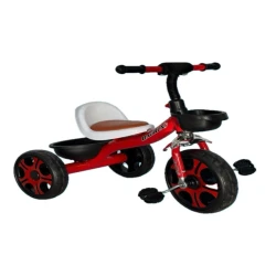 Üçtəkərli velosiped BB-203, 3-5 yaş, qırmızı/qara