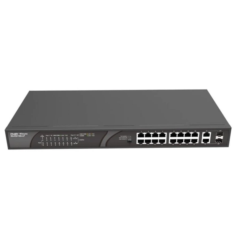 Коммутатор Reyee Switch RG-ES118S-LP Коммутатор Reyee Switch RG-ES118S-LP