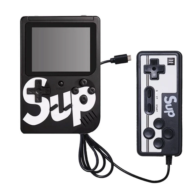 Портативная игровая приставка SUP Game Box Plus 400 Black