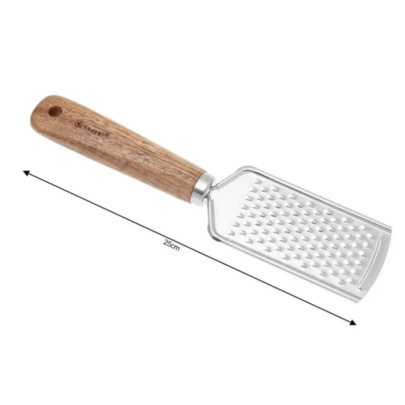 Набор кухонных принадлежностей Prajo Home, 5 шт, нержавеющая сталь/дерево, с петлей для подвешивания, серебристый/коричневый Набор кухонных принадлежностей Prajo Home, 5 шт, нержавеющая сталь/дерево, с петлей для подвешивания, серебристый/коричневый