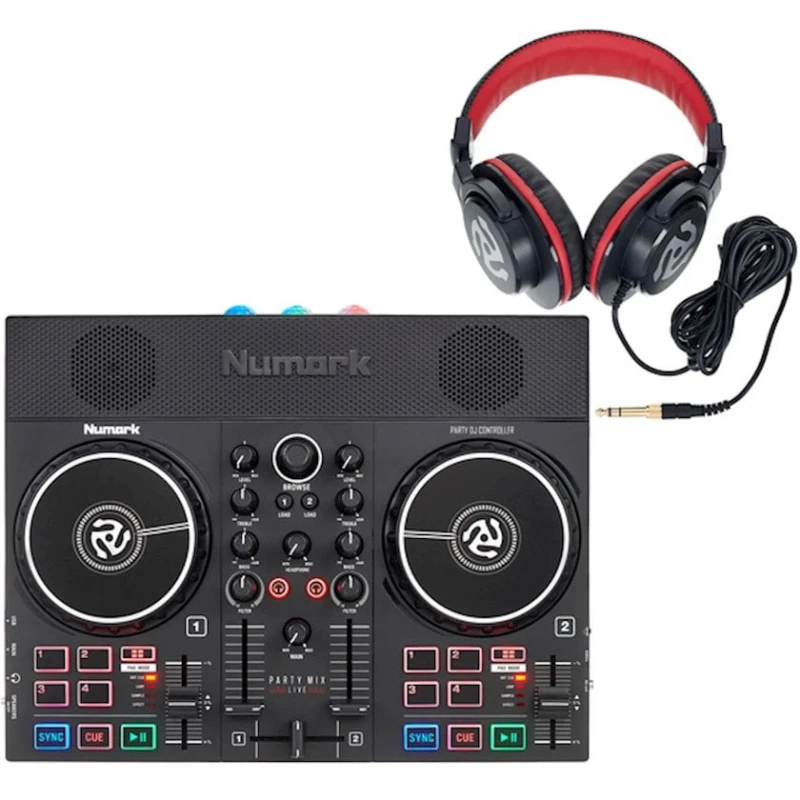 DJ kontroller cihazı Numark Party Mix Live Bundle DJ kontroller cihazı Numark Party Mix Live Bundle