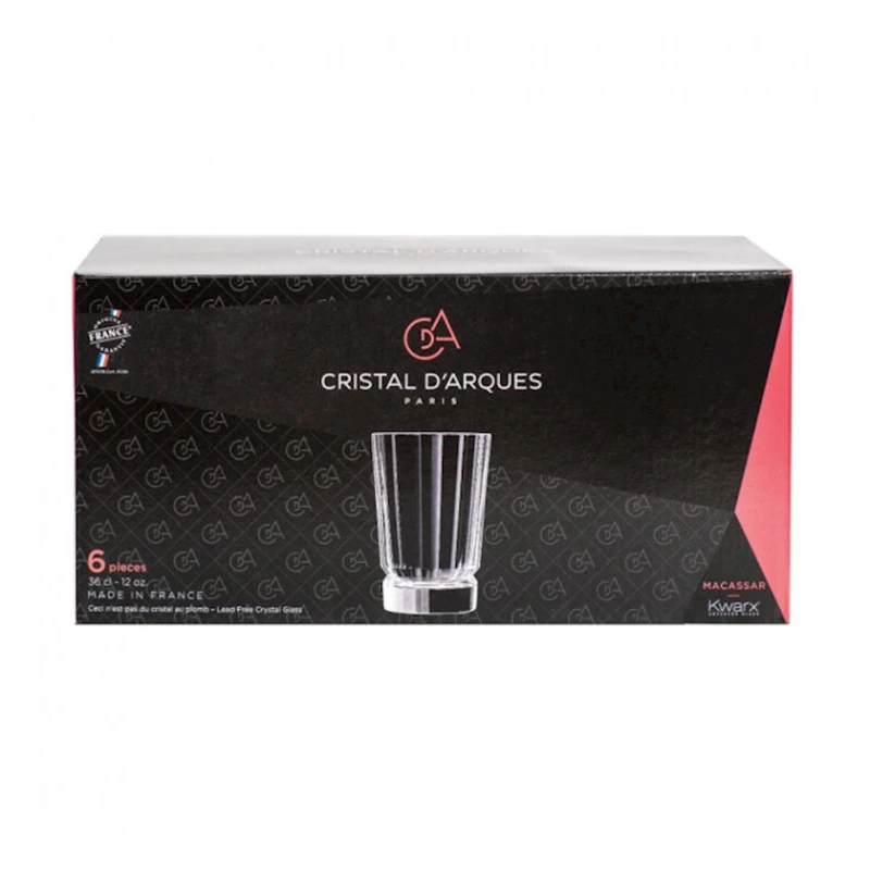Набор стаканов Cristal Darques Paris Q4340 6 шт Набор стаканов Cristal Darques Paris Q4340 6 шт