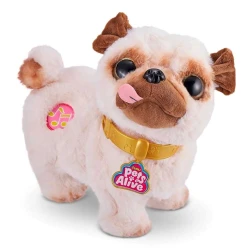 Yumşaq interaktiv oyuncaq Zuru Pets Alive Poppy the Booty Shakin' Pug 9521