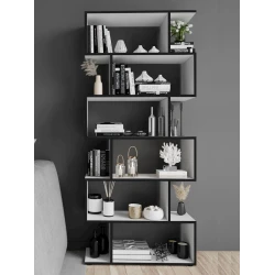 Стеллаж универсальный Letta,176х25х73 см,ЛДСП,белый Стеллаж универсальный Letta,176х25х73 см,ЛДСП,белый