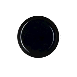 Блюдо Porcelaire SF-194, закаленное стекло, черное, 29 см