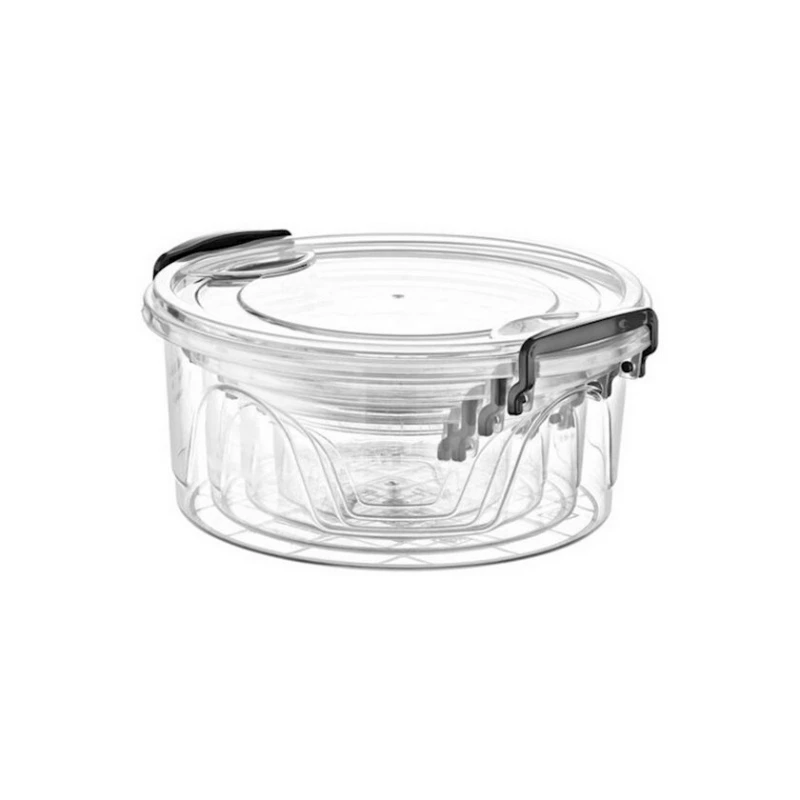 Набор контейнеров для хранения продуктов PlastArt SA-698 4.2 л, 4 шт, 20x9 см, пластик, с крышкой, в ассортименте Набор контейнеров для хранения продуктов PlastArt SA-698 4.2 л, 4 шт, 20x9 см, пластик, с крышкой, в ассортименте