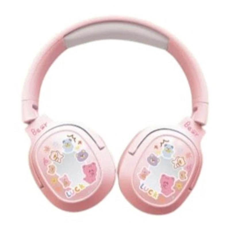 Uşaqlar üçün simsiz qulaqlıqlar, çəhrayı