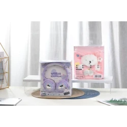 Uşaqlar üçün simsiz qulaqlıqlar, çəhrayı