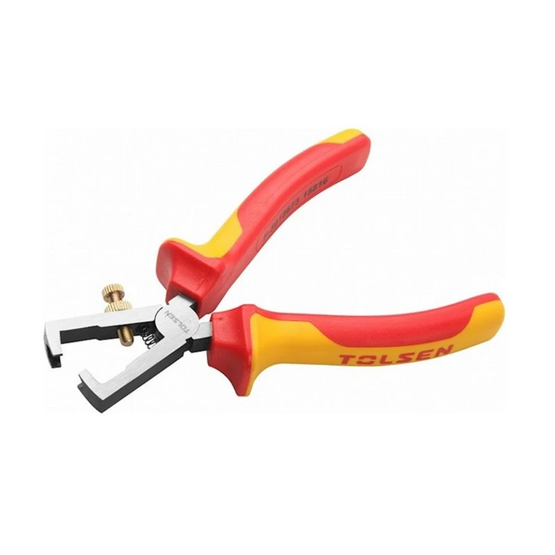 Инструмент для снятия изоляции диэлектрический Tolsen Premium VDE 160 мм