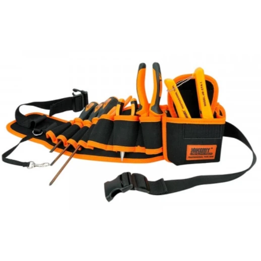 Сумка для инструментов Jakemy JM-B04, черный/оранжевый