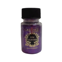 Сухие блестки Cadence Glitter Powder Purple Blue, 45 мл