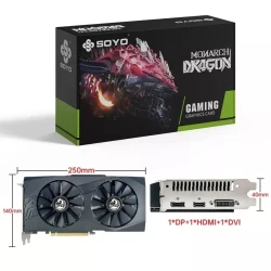 Видеокарта SOYO Radeon RX 580 8 GB