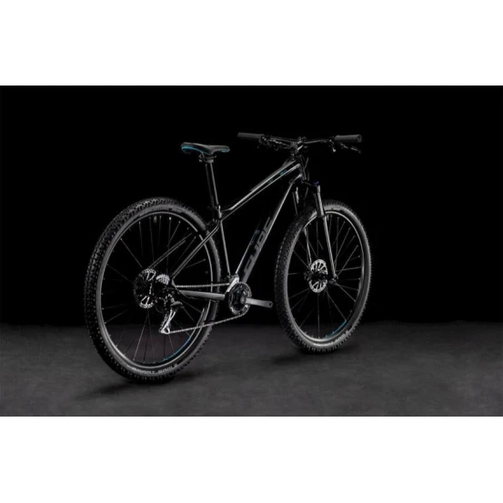 Dağ velosipedi Cube Aim Race 2022, ölçü L, Black/Azure Dağ velosipedi Cube Aim Race 2022, ölçü L, Black/Azure